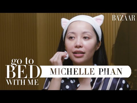 @MichellePhan's Nighttime Skincare Routine | Go To Bed With Me | Harper's BAZAAR