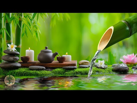 Soothing Relaxation Music + Water Sound 🍃 Calming Music for Sleep, Meditation, 100% Authentic Nature