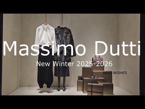 MASSIMO DUTTI NEW COLLECTION WINTER 2025 - 2026/ MASSIMO DUTTI NUEVA COLLECTION INVIERNO