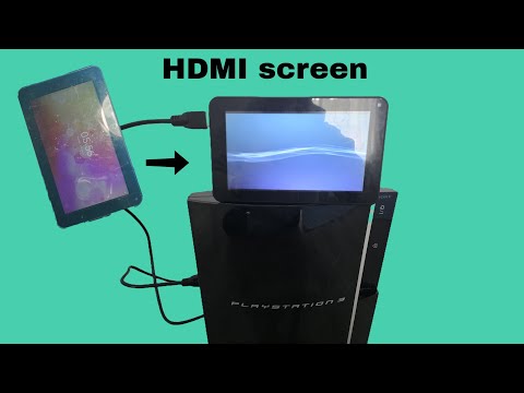 Turn old android tablet into a portable monitor