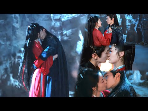 Cinderella was hurt saving the prince; his heart ached, he excited kissed her; The two fell in love!