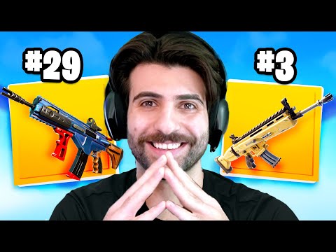 I Ranked EVERY Fortnite AR!