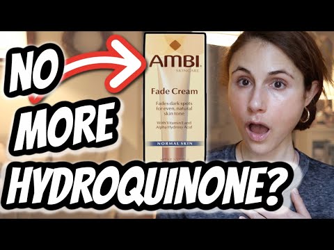 NO MORE HYDROQUINONE in the US| Dr Dray