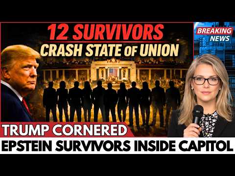 12 EPSTEIN SURVIVORS CRASH STATE OF UNION — SCHUMER & RASKIN BRING THEM, TRUMP & BONDI CORNERED