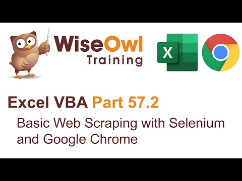 Excel VBA Introduction Part 57.2 - Basic Web Scraping with Selenium and Google Chrome