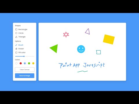 🎨 Build A Drawing or Paint App in HTML CSS & JavaScript | Drawing App in JavaScript