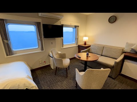 25.5-Hour Okinawa to Kagoshima Japan Ferry Journey (Largest Suite)