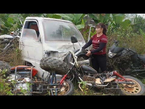 Abandoned Car To Junkyard - Full Restoration (Restoration whole machine scrap cars)
