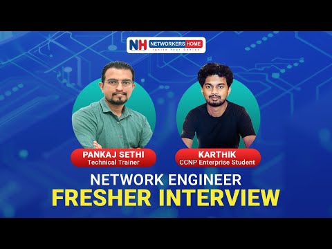 Network Engineer Fresher Interview #networking #cybersecurity #ccnatraining #ccnp