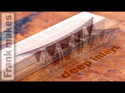 Woodturning a Platter with Thick Inlays