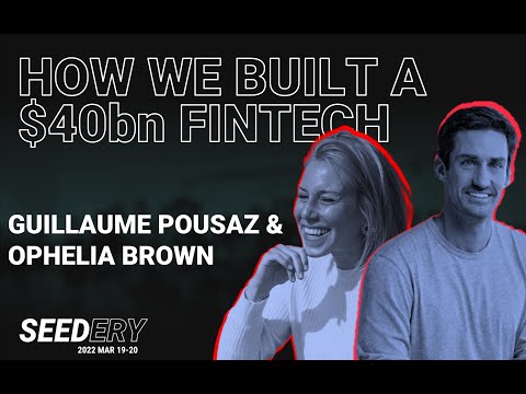 How We Built a $40bn Fintech w/ Guillaume Pousaz (Checkout.com) Ophelia Brown (Blossom Capital).