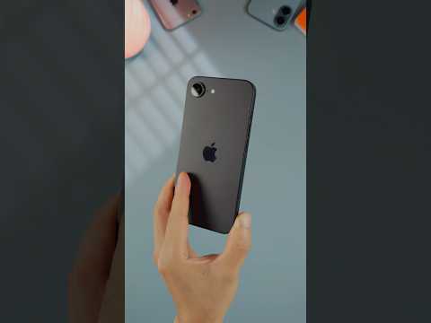 Unboxing the iPhone 16e in Matte Black 🖤