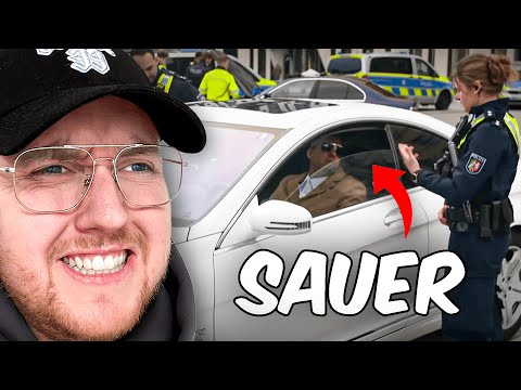 ER geht CRASHOUT wegen POLIZEIKONTROLLE 👮‍♂️🚨 | Speed Cops Reaktion 