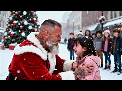 “It’s Mommy’s Last Christmas…” She Whispered To Santa—Not Knowing A Hells Angel Heard Her