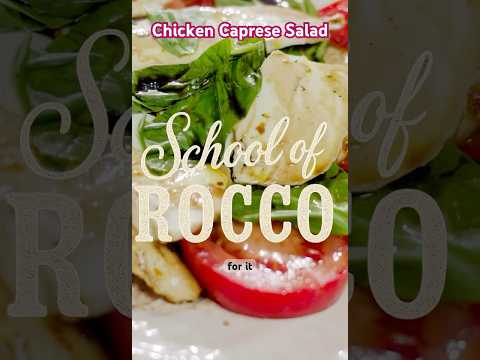 School of Rocco Chicken Cutlet + Caprese Salad = 🔥