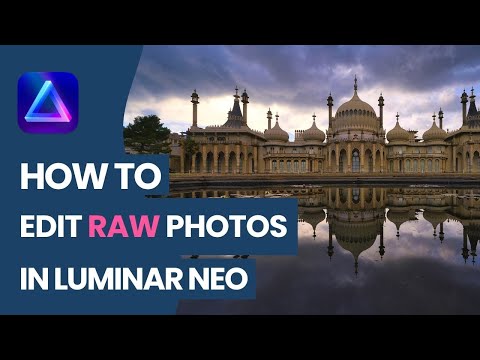 How to edit RAW PHOTOS in Luminar NEO (Full Workflow)