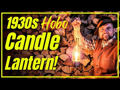 DIY 1930s Hobo Candle Lantern – Easy Vintage Camp Light!