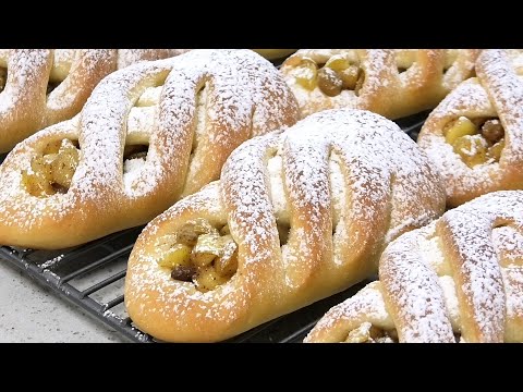 Булочки с яблоками / Buns with apples