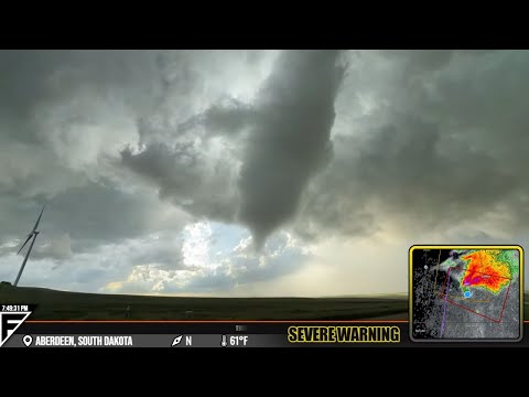 Tornado Intercept With Baby Kitten On Board - Live As It Happened - 6/27/25