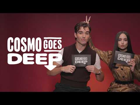 Sofia Carson & Corey Mylchreest Talk 'My Oxford Year' & Rank Bridgerton Seasons | Cosmo Goes Deep