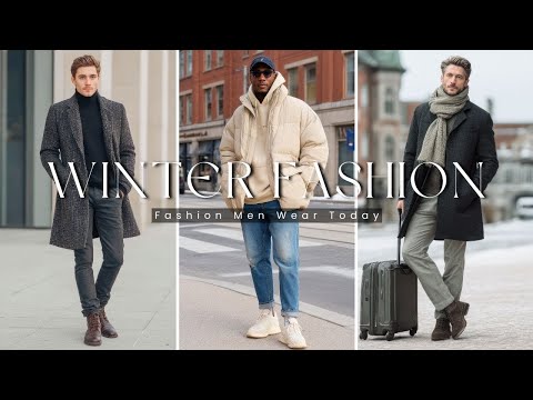 Cold Weather Style: 20 Outfits Men Wear Now | Men’s fashion