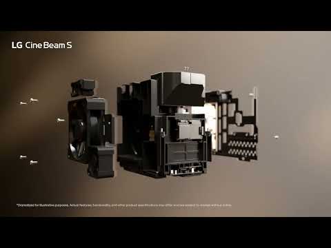 Inside Look: The Design Behind The LG CineBeam S 4K Ultra-Short Throw Projector with webOS (PU615U)