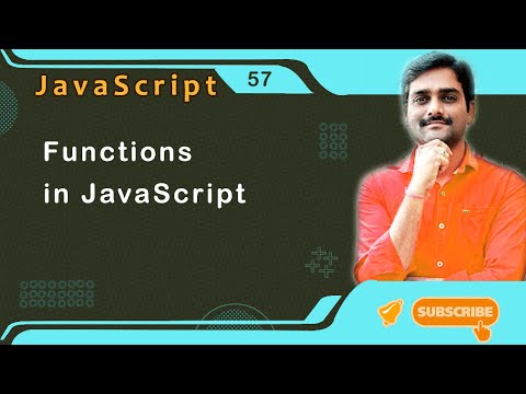 Functions in JavaScript - JavaScript Tutorial 57 🚀