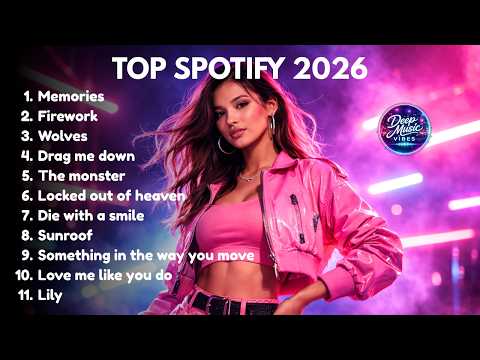 Top Spotify 2026 🎧 Maroon5, Bruno Mars, Katy Perry, Alan Walker, Rihanna, Eminem, Lady Gaga 🔥