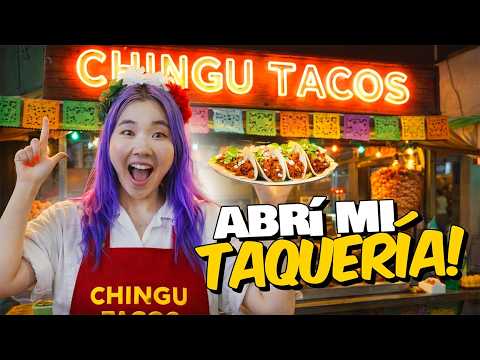 VENDÍ TACOS EN COREA Y ASÍ REACCIONARON!! SE AGOTÓ SOLO EN 3 HORAS!! l Chingu Amiga
