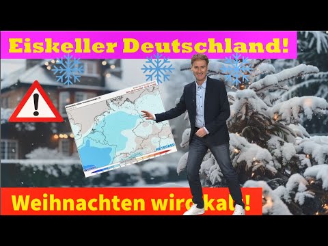 Warnung vor dem Windchill-Effekt an Weihnachten! Eisige Kälte - Schnee noch unsicher! Trend Winter!