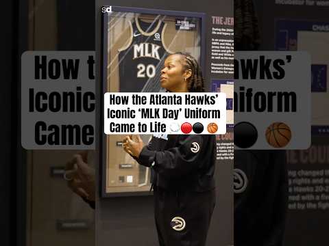 The story behind the Atlanta Hawks’ MLK Day uniform.
