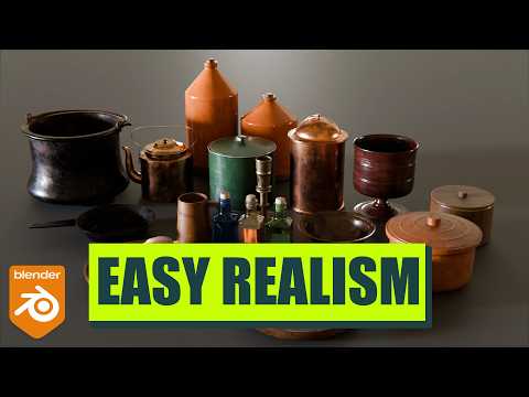 Realistic Materials Are Easy In Blender