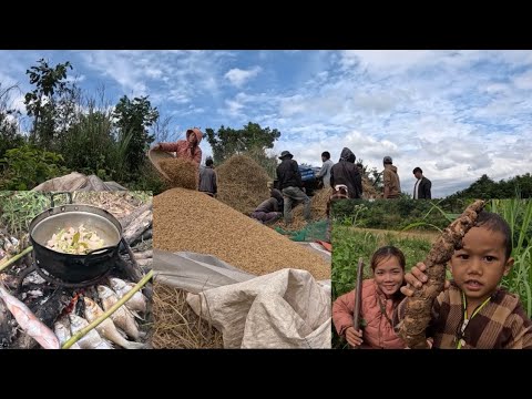 ປັ່ນເຂົ້ານາເອື້ອຍ//ปั่นข้าวนาพี่สาว 4 ธันวาคม ค.ศ. 2025