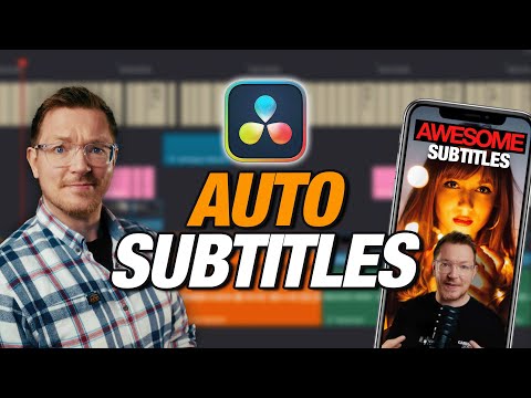 Everything you NEED to know about Automatic Subtitles in DaVinci Resolve Studio 20