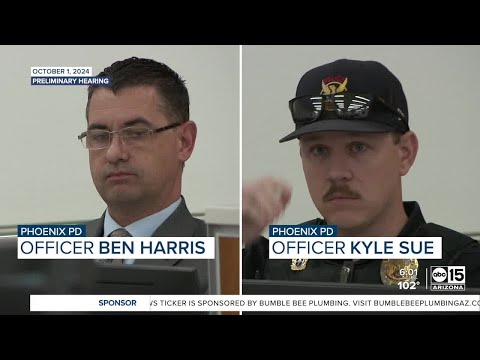 Phoenix police officers testify in controversial case