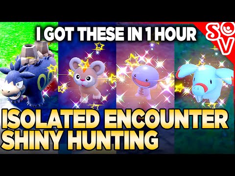 Isolated Encounter Shiny Hunting in Pokemon Scarlet and Violet