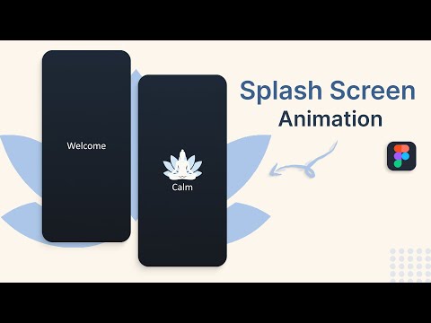 How to Create an Animated Splash Screen in Figma | Tutorial for Beginners