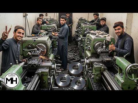 Top 3rd world machining process with Ultimate Precision on Decades-Old Machines