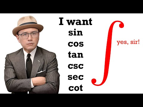 I want all trig functions in one integral!