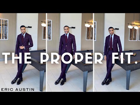 How Exactly Should a Suit Fit, and Why? | ERIC AUSTIN
