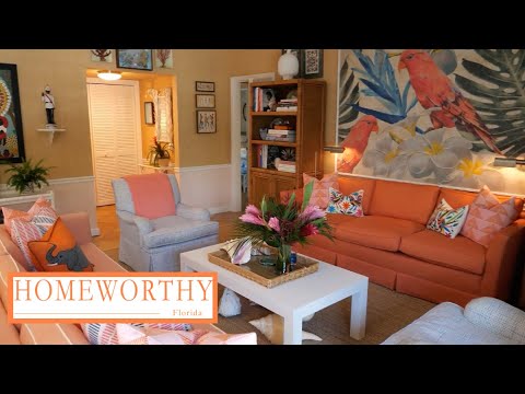 FLORIDA HOUSE TOUR | A Colorful Vintage Florida Villa with Bahamian Charm