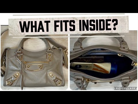 Balenciaga Mini City - What's in my bag