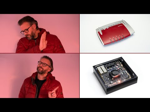 My ISP gave me a router I didn't want. So I made my own.