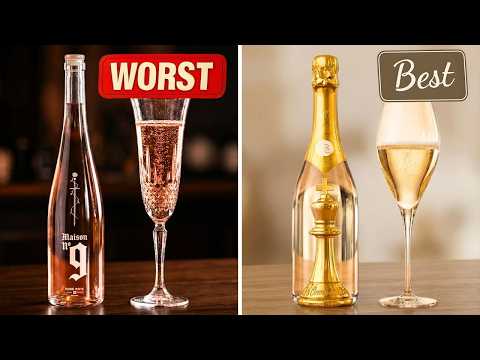 10 CELEBRITY Sparkling Wines Ranked Worst to Best