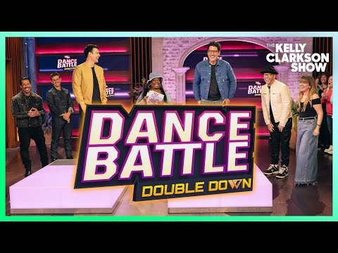 New Kids On The Block vs. Kelly Clarkson Dance Battle Double Down | Extra