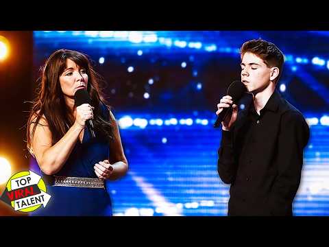 Judges Didn’t Believe Them… Until This Mother & Son Sang Together 😱🎤