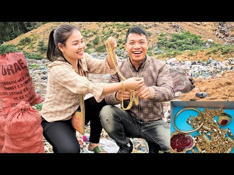 Trash to Treasure! Garbage Collector Couple Discovers a Box of Valuable Metal