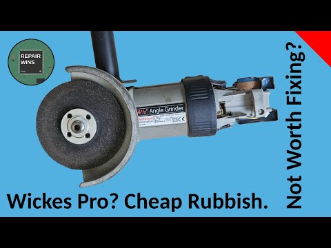 Not Worth Fixing - 30 Year Old Angle Grinder