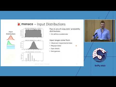 Monaco: Quantify Uncertainty & Sensitivities in Computational Models w/ Monte Carlo Lib | SciPy 2022