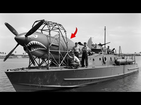 When They Put a P-39 Nose on a Tiny Boat — Japanese Called Them "Devil Boats"